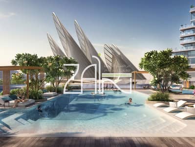 2 Bedroom Apartment for Sale in Saadiyat Island, Abu Dhabi - Luxury Living Modern 2BR+Balcony Partail Sea View