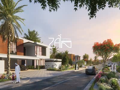 5 Bedroom Villa for Sale in Saadiyat Island, Abu Dhabi - High Ceiling Single Row Corner 5BR+Maid in Either