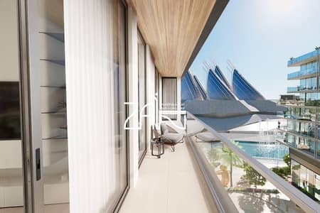 2 Bedroom Apartment for Sale in Saadiyat Island, Abu Dhabi - Elegant 2BR+Balcony with Captivating Fountain View