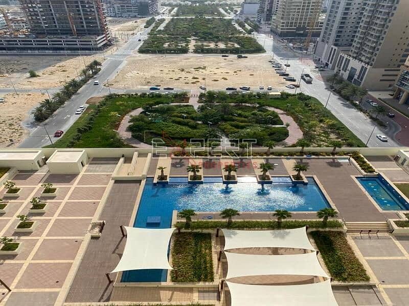 Pool & Garden View | Fully Furnished | High Floor | Pool & Garden View | Fully Furnished | High Floor |