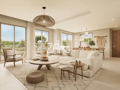 3 Bedroom Townhouse for Sale in Zayed City, Abu Dhabi - Olvera Single Row 3BR + Maids Room and Garden View