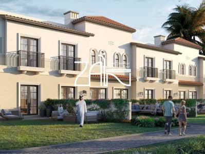 2 Bedroom Townhouse for Sale in Zayed City, Abu Dhabi - Sophisticated Mid 2BR Single Row + Community Views