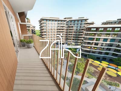 2 Bedroom Apartment for Sale in Yas Island, Abu Dhabi - High Floor Corner 2BR+Maid Unit Canal View Balcony