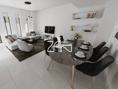 4 Bedroom Villa for Sale in Yas Island, Abu Dhabi - Mid 4BR Double Row Villa With Thriving Street View