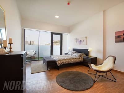 1 Bedroom Apartment for Sale in Jumeirah Village Circle (JVC), Dubai - Spacious 1BR + Study | Pool View | Fully Furnished