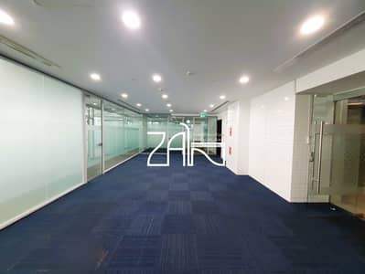 Office for Rent in Al Khalidiyah, Abu Dhabi - Modern Full-Floor Office 28 Parking Spaces Vacant