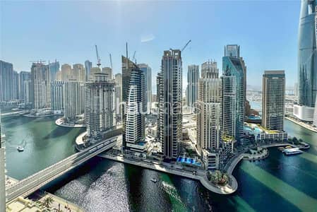 2 Bedroom Flat for Rent in Dubai Marina, Dubai - Upgraded | Full Marina Views | Unique