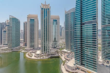 1 Bedroom Flat for Sale in Jumeirah Lake Towers (JLT), Dubai - Bright and Fully Furnished with Lake View 1 Bedroom Flat for Sale in Jumeirah Lake Towers (JLT), Dubai - Bright and Fully Furnished with Lake View