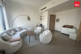 Fully furnished with park view, modern
