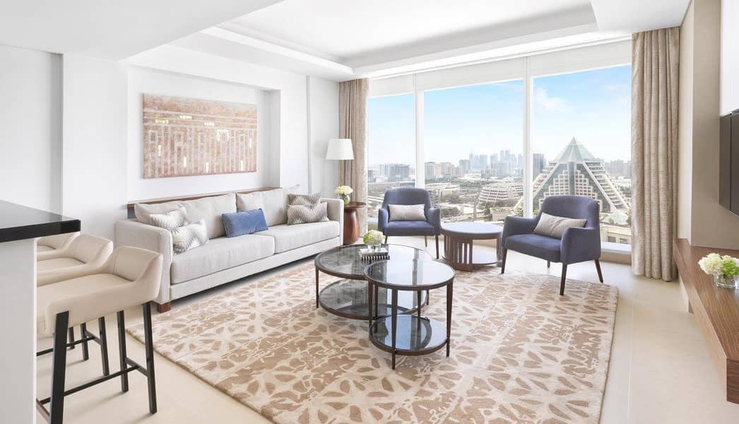 2 Sofitel Dubai The Obelisk – One Bedroom Residence – Living Area. jpg