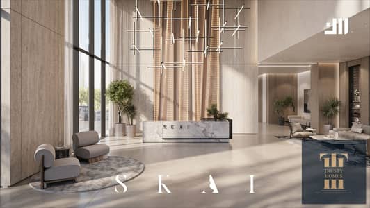阿拉伯港， 拉斯海玛 2 卧室单位待售 - RAKP SKAI Interior 1. png