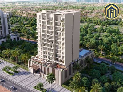 شقة 1 غرفة نوم للبيع في الفرجان، دبي - AV8 Exterior 6. jpg