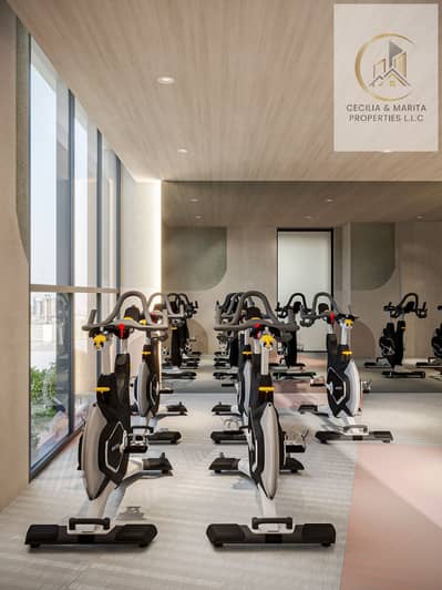 فلیٹ 1 غرفة نوم للبيع في قرية جميرا الدائرية، دبي - gym_View06. jpg