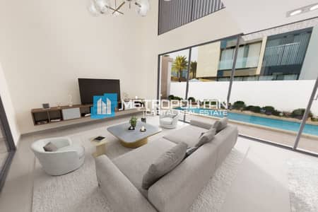 4 Bedroom Villa for Sale in Saadiyat Island, Abu Dhabi - Ghaf 4BR+M Villa | High End Finishes | Huge Plot