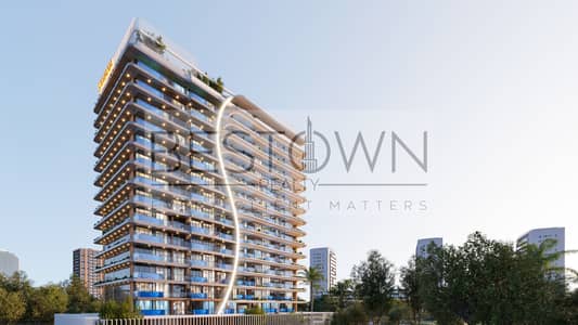 2 Bedroom Apartment for Sale in Dubai Land Residence Complex, Dubai - Side Elevation. jpg