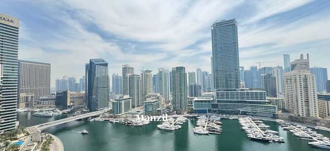 2 Bedroom Apartment for Rent in Dubai Marina, Dubai - High floor | Vacant | Upgraded