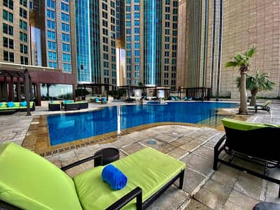 2 Bedroom Flat for Rent in Al Markaziya, Abu Dhabi - Fully Furnished | 2-Bedroom Apartment with Maids room & World Class Amenities for AED 180,000 Only. !