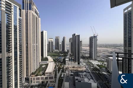 2 Bedroom Apartment for Sale in Dubai Creek Harbour, Dubai - Park Side View | High Floor | Vacant On Transfer