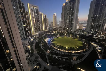 2 Bedroom Apartment for Sale in Dubai Creek Harbour, Dubai - Full Park + Burj Khalifa Views | Vacant
