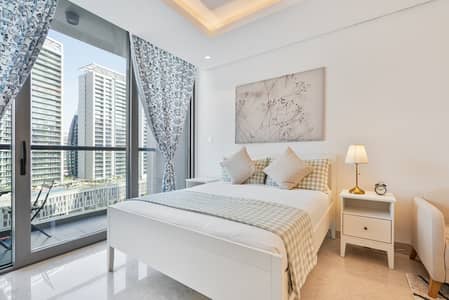 Studio for Rent in Business Bay, Dubai - Bed Area. jpeg
