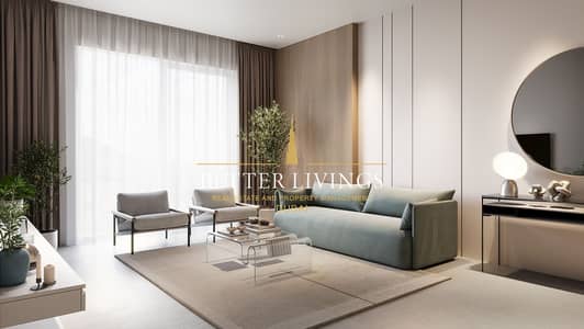 شقة 1 غرفة نوم للبيع في مثلث قرية الجميرا (JVT)، دبي - V1VID_Living Area. jpg