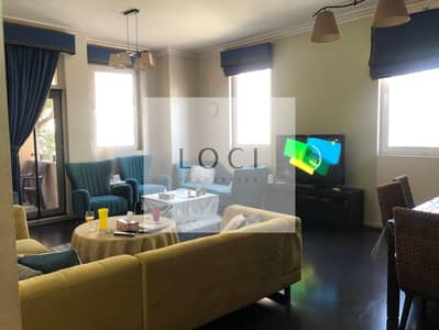 فلیٹ 3 غرف نوم للايجار في موتور سيتي، دبي - living 1. jpg