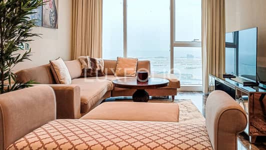 2 Bedroom Flat for Rent in Dubai Marina, Dubai - Fendi Design | Sea View | High Floor
