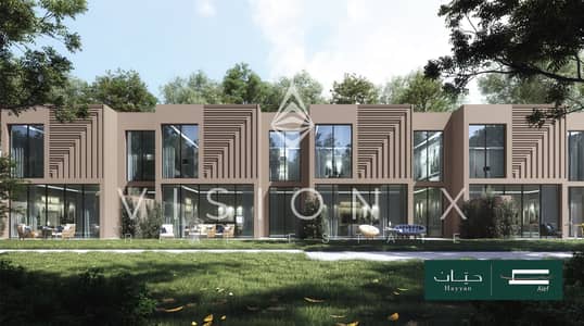 巴拉希， 夏尔迦 2 卧室联排别墅待售 - 4BTB-REAR---Hayyan---Alef-Group. jpg