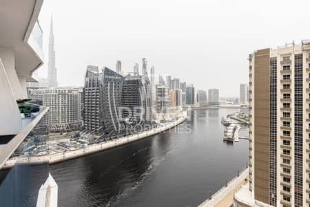 2 Bedroom Apartment for Sale in Business Bay, Dubai - Expansive Floor Plan | Partial Canal View
