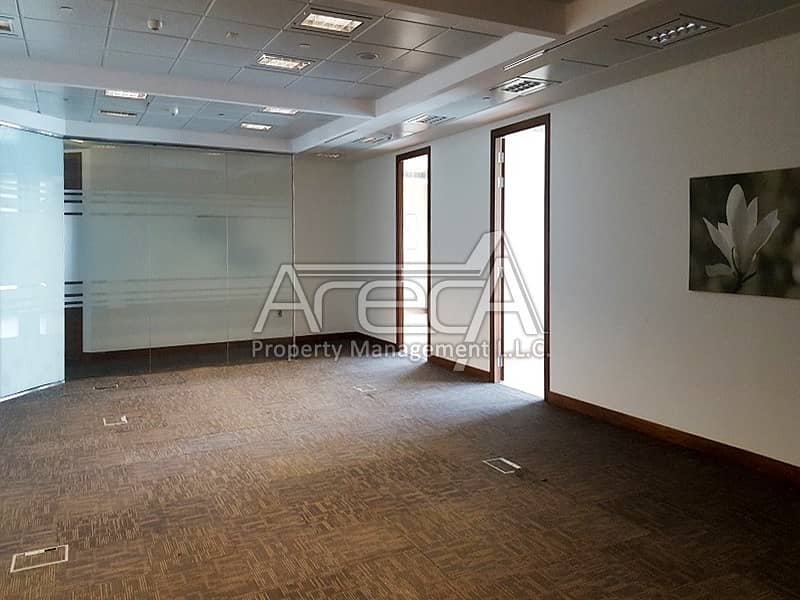 Sea Front Fully Fitted Big Office Space! Perfectly Located on Corniche Road