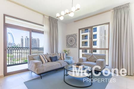 2 Bedroom Apartment for Rent in Umm Suqeim, Dubai - Burj Al Arab View | Furnished | Available Now