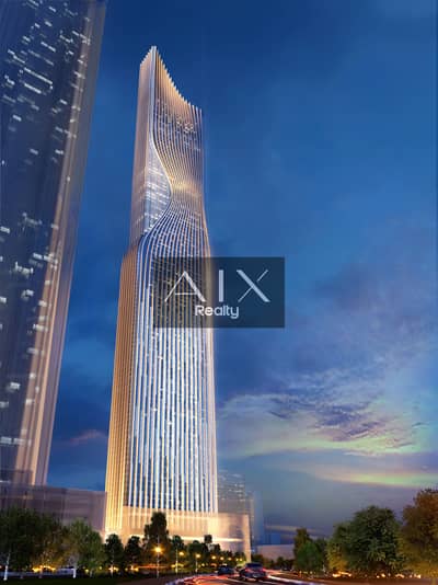 1 Bedroom Apartment for Sale in Business Bay, Dubai - TIGER TOWER_GROUND VIEW2_. jpg