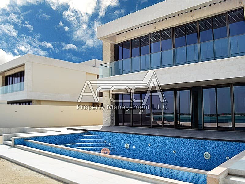 Brand New Elegant 5 Bed Beach Villa in Hidd Al Saadiyat!