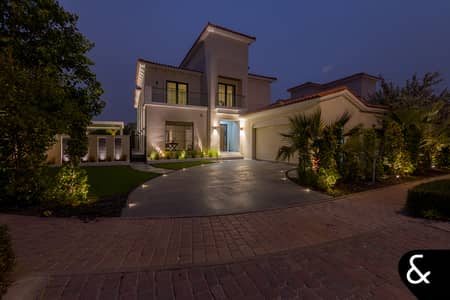 6 Bedroom Villa for Sale in Jumeirah Golf Estates, Dubai - New Listing - Huge Corner Plot - High Specification