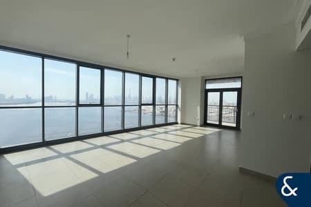 3 Bedroom Apartment for Sale in Dubai Creek Harbour, Dubai - Vacant Soon | Full Water/Burj View | 3 Beds