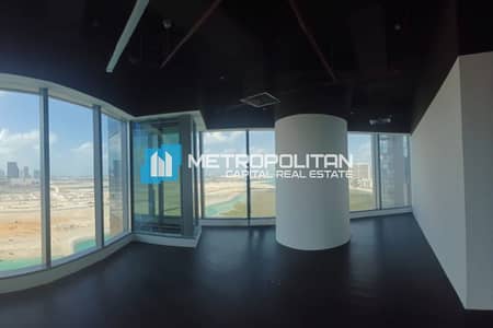 Office for Sale in Al Reem Island, Abu Dhabi - Mangrove View|Ready And Fitted|Corner Office