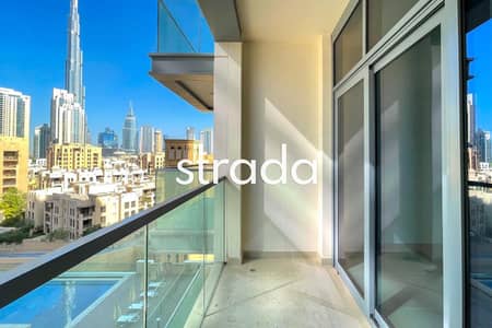 1 Bedroom Apartment for Rent in Downtown Dubai, Dubai - Low Floor | Unfurnished | Burj Khalifa View
