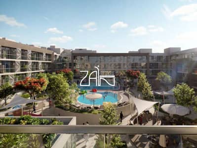 Studio for Sale in Masdar City, Abu Dhabi - Hot Deal! Furnished Studio with Swimming Pool View