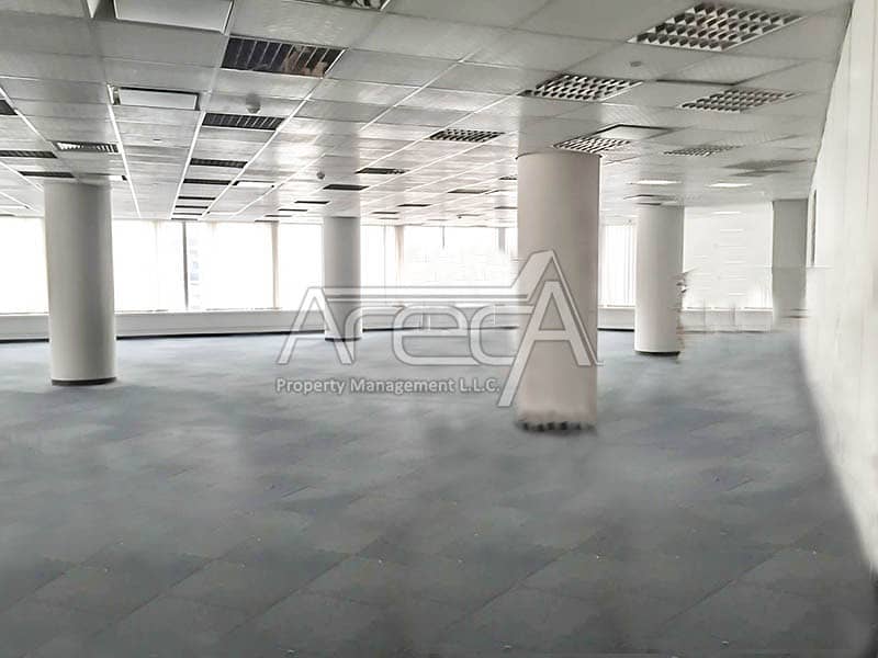 Big Space! Multiple Affordable Office Space for Rent! Strategically Located in Khalifa Street
