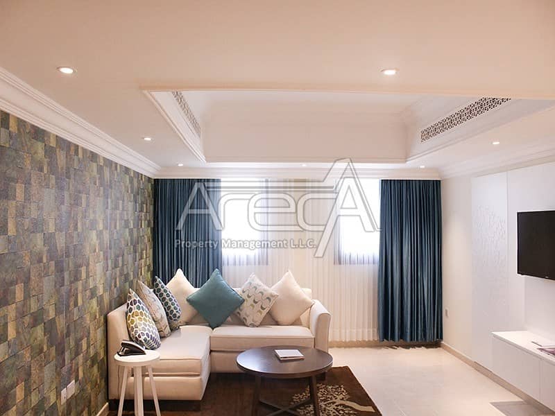 1 Bed Luxurious Hotel Apartment with Facilities in Salam Street!