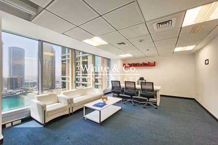 Office for Rent in Jumeirah Lake Towers (JLT), Dubai - Vacant | Corner Unit | Grade A Building
