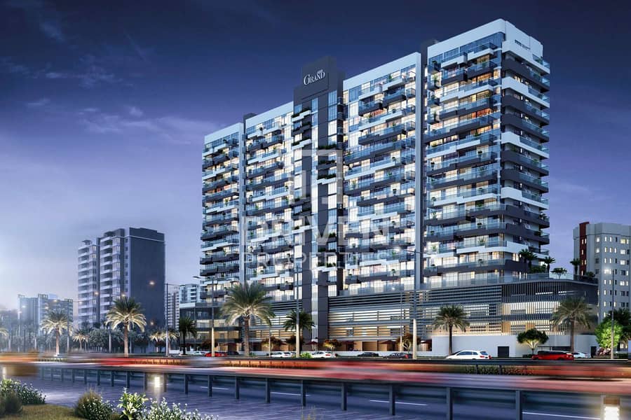 شقة في عزيزي جراند،مدينة دبي الرياضية 565000 درهم - 11710178 شقة في عزيزي جراند،مدينة دبي الرياضية 565000 درهم - 11710178