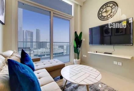 1 Bedroom Apartment for Rent in Business Bay, Dubai - Vacant | Fully Furnished | High Floor