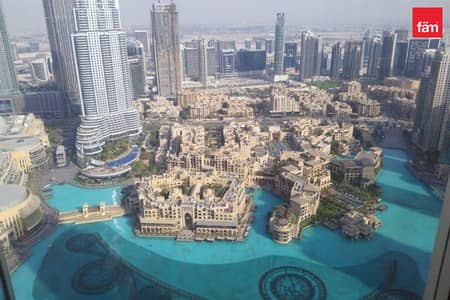 2 Bedroom Apartment for Rent in Downtown Dubai, Dubai - Fountain Views | Iconic Living | High Floor