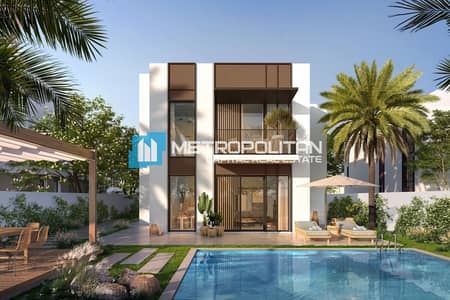 6 Bedroom Villa for Sale in Al Shamkha, Abu Dhabi - Elegant Living | Prestigious End Plot 6BR Villa