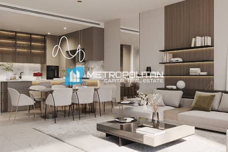 2 Bedroom Apartment for Sale in Al Reem Island, Abu Dhabi - High Floor 2BR+M w/ Balcony | Beautiful Park View