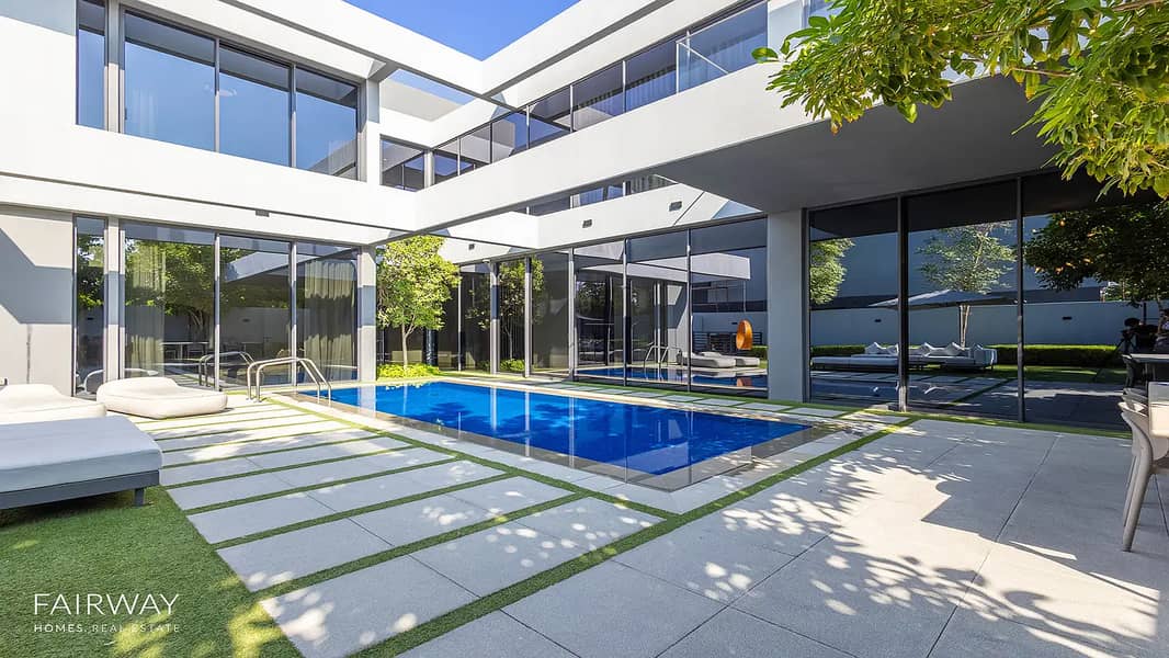 位于朱美拉高尔夫庄园，茱莉山庄 5 卧室的别墅 16950000 AED - 11648482