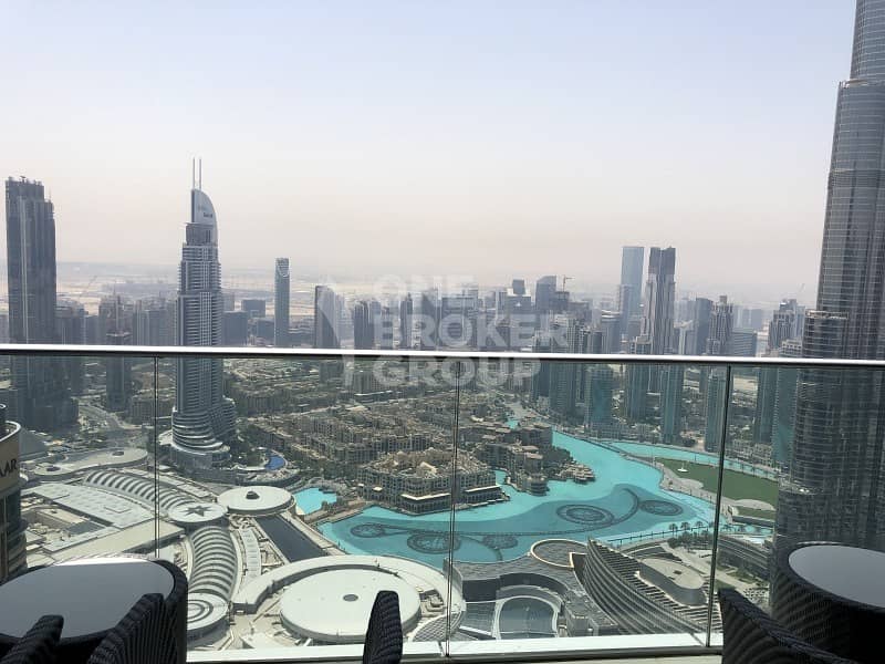 Full Fountain and Burj View| High Floor| Well Priced