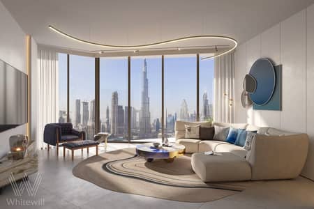 1 Спальня Апартаменты Продажа в Дубай Даунтаун, Дубай - 1646149335_WRD_Living_1. jpg