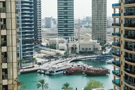 1 Bedroom Apartment for Sale in Jumeirah Beach Residence (JBR), Dubai - Vacant | Marina view | Fully furnished | Upgraded